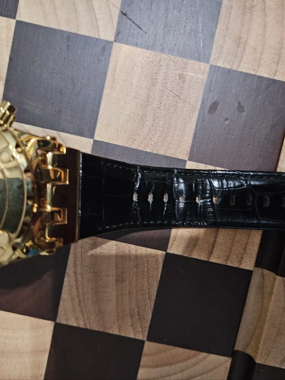Invicta Gold and Black Men's Subaqua Chronograph Watch 52mm